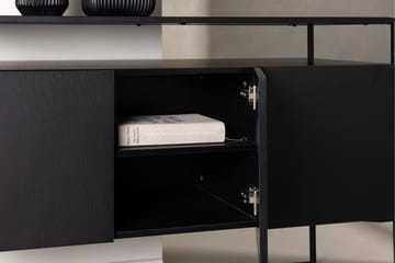 Kingsport Garderob 120x80 cm - Svart - Förvaring - Förvaringsmöbler - Sideboard & skänk