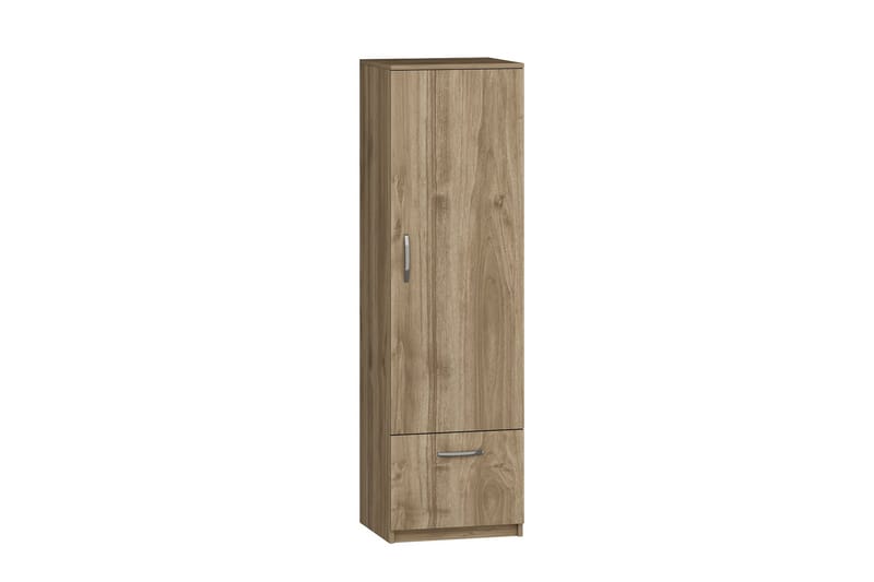 Kleoo Garderob 50x187 cm Brun - Hanah Home - Garderob & garderobssystem - Klädskåp & fristående garderob