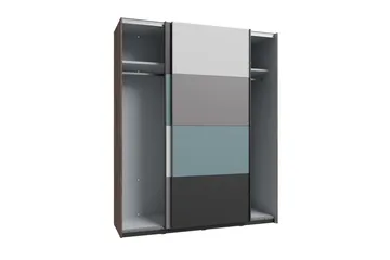Kocherinovo Garderob 62x171 cm - Flerfärgad - Förvaring - Klädförvaring - Garderob & garderobssystem