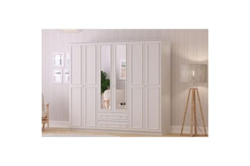Kovric Garderob 210x210 cm - Matt Vit - Förvaring - Klädförvaring - Garderob & garderobssystem