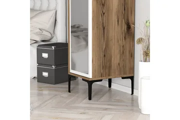 Kumsal Garderob 40 cm i Trä - Valnötsbrun - Förvaring - Klädförvaring - Garderob & garderobssystem