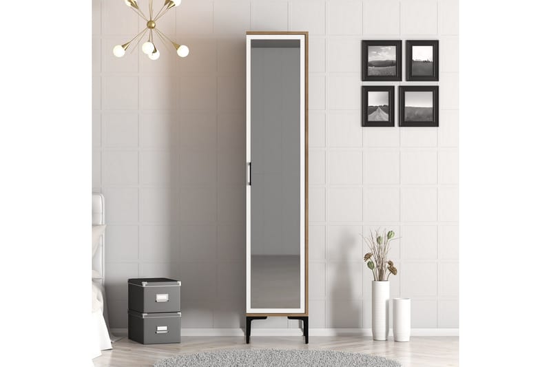 Kumsal Garderob 40 cm i Trä - Valnötsbrun - Förvaring - Klädförvaring - Garderob & garderobssystem