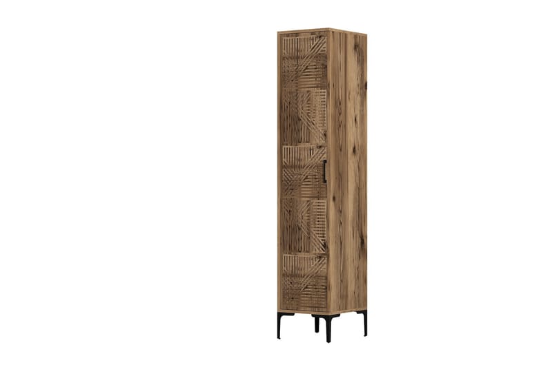 Kumsal Garderob 40 cm - Valnöt - Förvaring - Klädförvaring - Garderob & garderobssystem