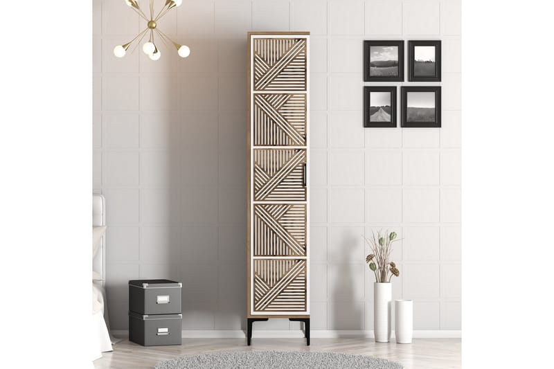 Kumsal Garderob 40 cm - Vit - Förvaring - Klädförvaring - Garderob & garderobssystem