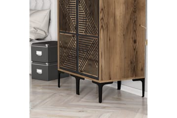 Kumsal Garderob 80 cm - Antracit - Förvaring - Klädförvaring - Garderob & garderobssystem