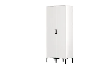 Kumsal Garderob 80 cm - Vit - Förvaring - Klädförvaring - Garderob & garderobssystem