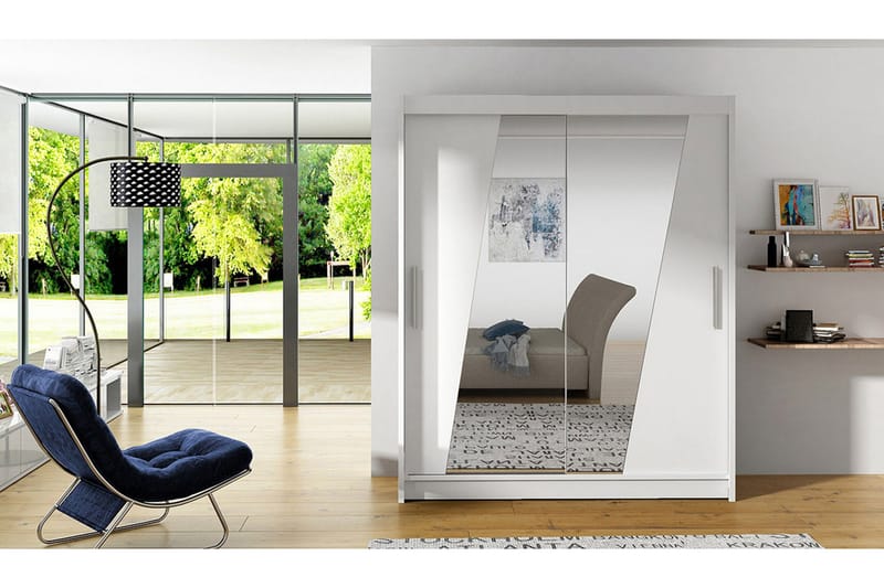 Leila Garderob - Vit - Förvaring - Klädförvaring - Garderob & garderobssystem