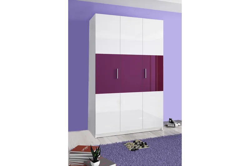 Liesha Garderob 120 cm, Lila