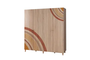 Loni Garderobsskåp 180x192 cm