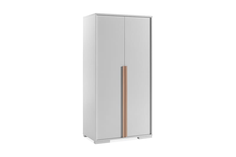 Majdis Garderob 98 cm - Vit - Förvaring - Klädförvaring - Garderob & garderobssystem