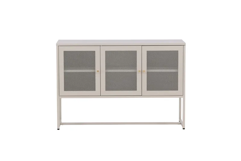 Malla Skåpsbyrå 120x40x80 cm - Beige - Förvaring - Förvaringsmöbler - Sideboard & skänk