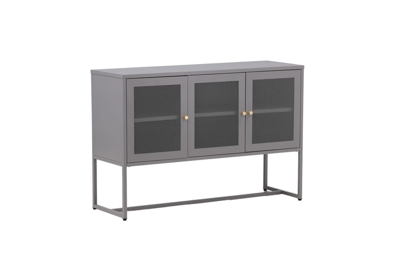 Malla Skåpsbyrå 120x40x80 cm - Ljusgrå - Förvaring - Förvaringsmöbler - Sideboard & skänk