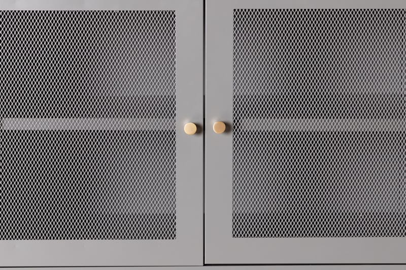 Malla Skåpsbyrå 120x40x80 cm - Ljusgrå - Förvaring - Förvaringsmöbler - Sideboard & skänk