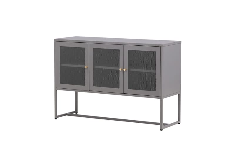 Malla Skåpsbyrå 120x40x80 cm - Ljusgrå - Förvaring - Förvaringsmöbler - Sideboard & skänk