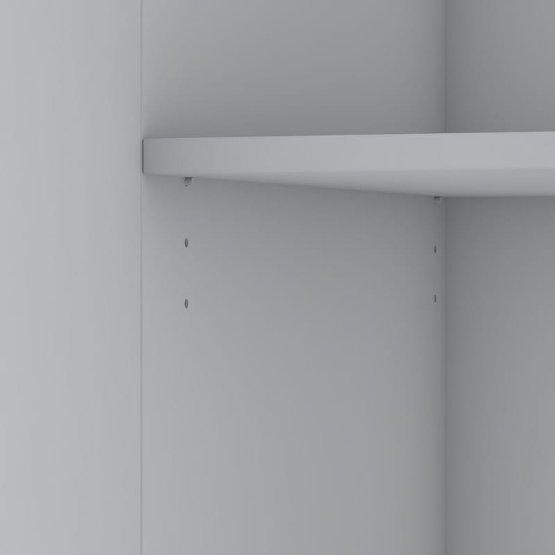 Mardal Garderob 210x210x51,7 cm - Vit - Förvaring - Klädförvaring - Garderob & garderobssystem - Klädskåp & fristående garderob