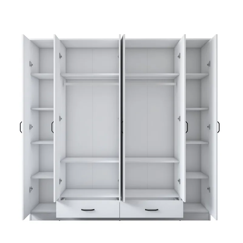 Mardal Garderob 210x210x51,7 cm, Vit