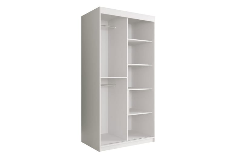 Marmuria Garderob 100 cm Marmormönster - Vit/Svart/Guld - Förvaring - Klädförvaring - Garderob & garderobssystem