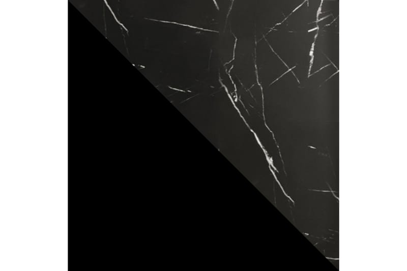 Marmuria Garderob med Speglar Kant 180 cm Marmormönster - Svart - Garderob & garderobssystem - Klädskåp & fristående garderob
