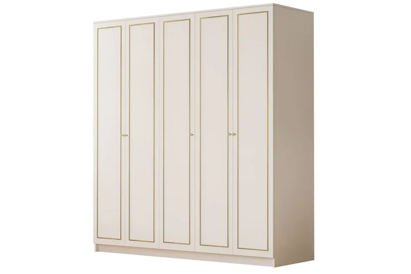 Meira Garderobsskåp 175x210 cm, Matt Vit