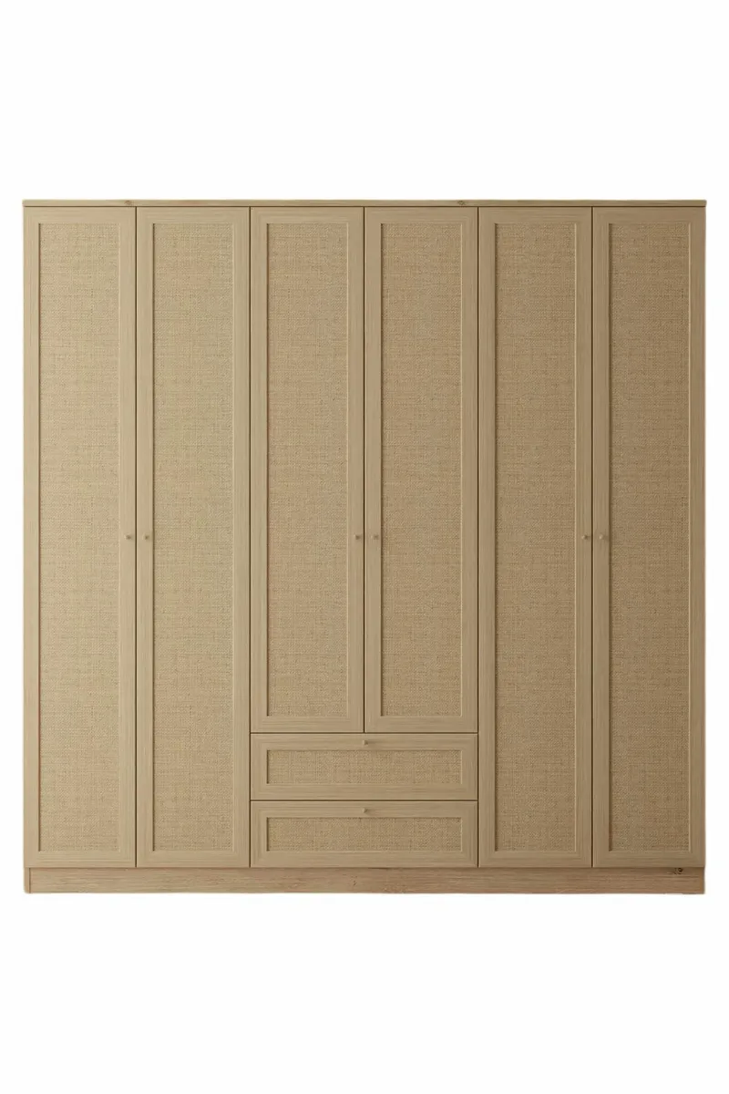 Meyloren Garderob 206x210 cm, Beige