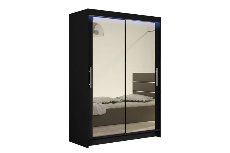 Miami Garderob 120x58x200 cm, Beige