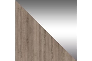 Miami Garderob 120x58x200 cm - Beige/Grå - Förvaring - Klädförvaring - Garderob & garderobssystem