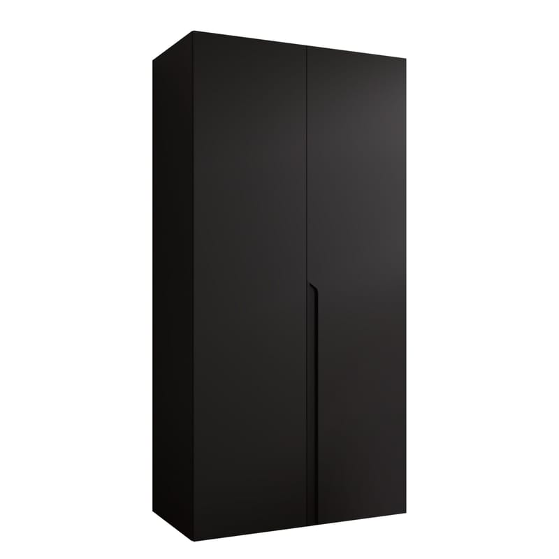 Milias Garderob 100x202 cm - svart - Förvaring - Klädförvaring - Garderob & garderobssystem - Klädskåp & fristående garderob