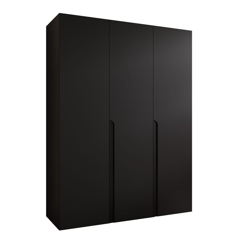 Milias Garderob 150x202 cm - svart - Förvaring - Klädförvaring - Garderob & garderobssystem - Klädskåp & fristående garderob