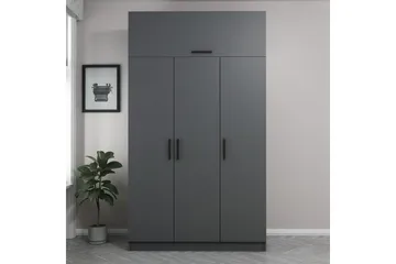 Minar Garderob 135 cm - Antracit - Förvaring - Klädförvaring - Garderob & garderobssystem