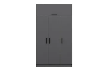 Minar Garderob 135 cm - Antracit - Förvaring - Klädförvaring - Garderob & garderobssystem