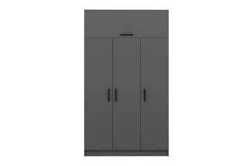 Minar Garderob 135 cm - Antracit - Förvaring - Klädförvaring - Garderob & garderobssystem