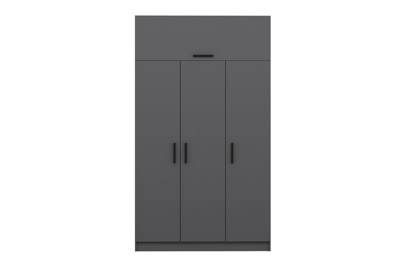 Minar Garderob 135 cm - Antracit - Förvaring - Klädförvaring - Garderob & garderobssystem