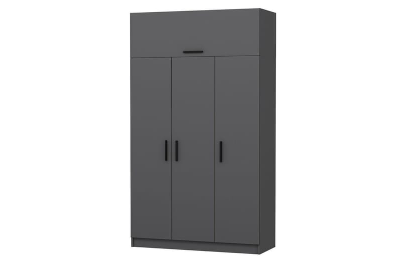 Minar Garderob 135 cm - Antracit - Förvaring - Klädförvaring - Garderob & garderobssystem