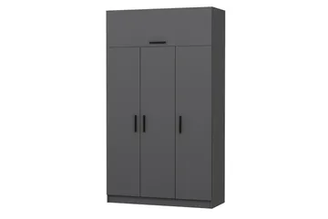 Minar Garderob 135 cm - Antracit - Förvaring - Klädförvaring - Garderob & garderobssystem