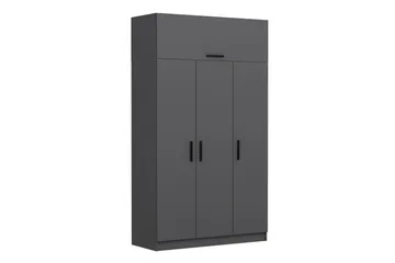 Minar Garderob 135 cm - Antracit - Förvaring - Klädförvaring - Garderob & garderobssystem