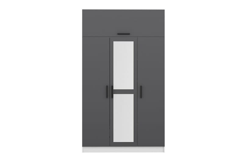 Minar Garderob med Spegel - Vit - Förvaring - Klädförvaring - Garderob & garderobssystem