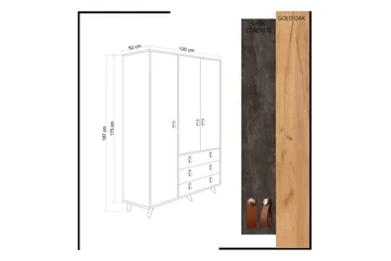 Mod Design Garderob - Grå/Trä - Förvaring - Klädförvaring - Garderob & garderobssystem