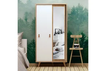 Mod Design Garderob Spegel - Trä/Vit - Förvaring - Klädförvaring - Garderob & garderobssystem