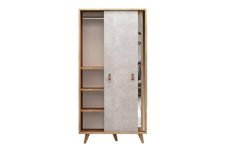 Mod Design Garderob - Trä/Grå - Förvaring - Klädförvaring - Garderob & garderobssystem