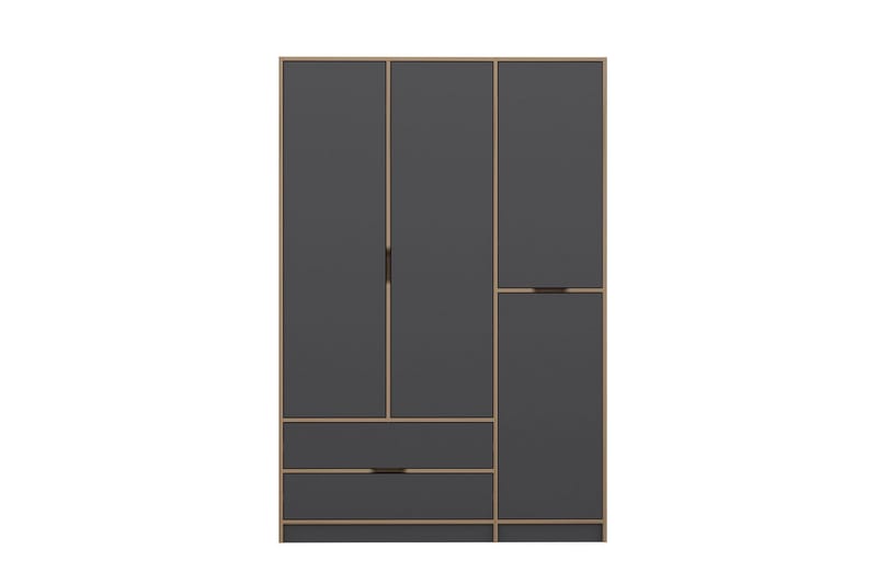 Munna Garderob 140x208 cm, Antracit