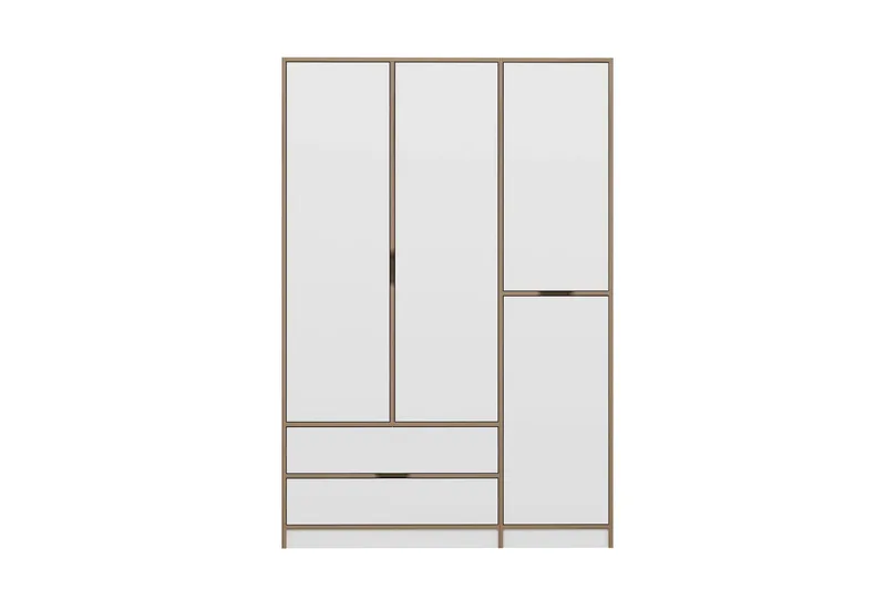 Munna Garderob 140x208 cm, Vit