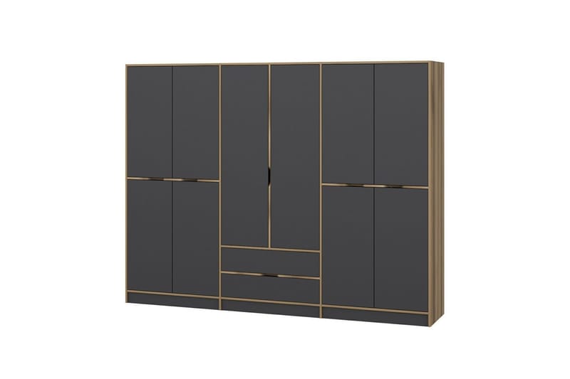Munna Garderob 270 cm - Antracit - Förvaring - Klädförvaring - Garderob & garderobssystem