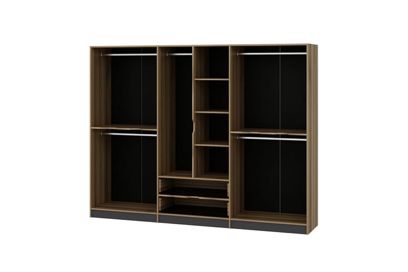 Munna Garderob 270 cm - Antracit - Förvaring - Klädförvaring - Garderob & garderobssystem