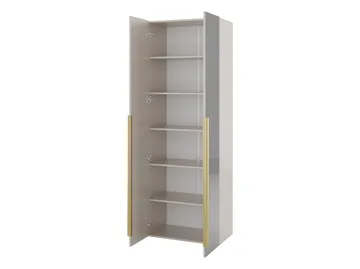 Myren Garderob med spegel 70 cm - beige - Förvaring - Klädförvaring - Garderob & garderobssystem