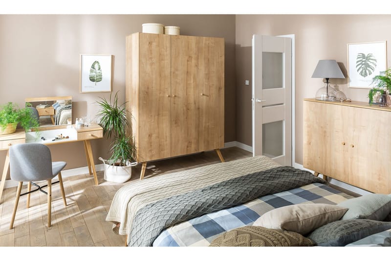 Nature Garderob Natur/Vit - VOX - Förvaring - Klädförvaring - Garderob & garderobssystem - Klädskåp & fristående garderob