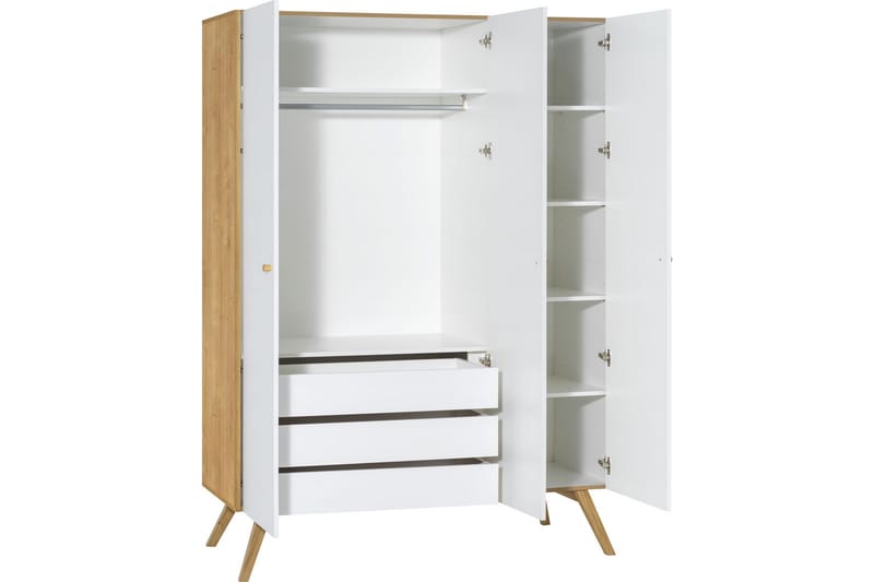 Nature Garderob Vit/Natur - VOX - Förvaring - Klädförvaring - Garderob & garderobssystem - Klädskåp & fristående garderob