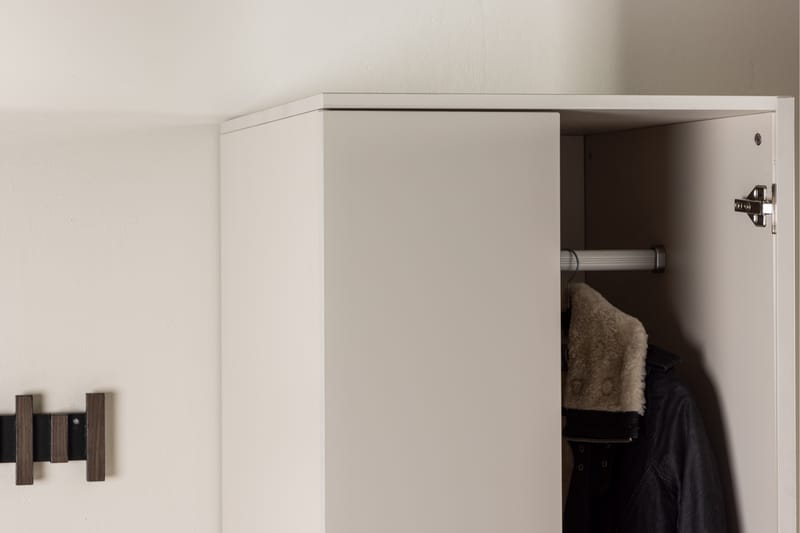 Nice Garderob 60x177 cm Beige - Venture Home - Klädskåp & fristående garderob - Garderob & garderobssystem