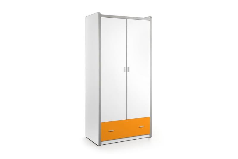 Nilda Garderob 3 Dörrar - Orange - Garderob & garderobssystem - Barngarderob - Klädskåp & fristående garderob