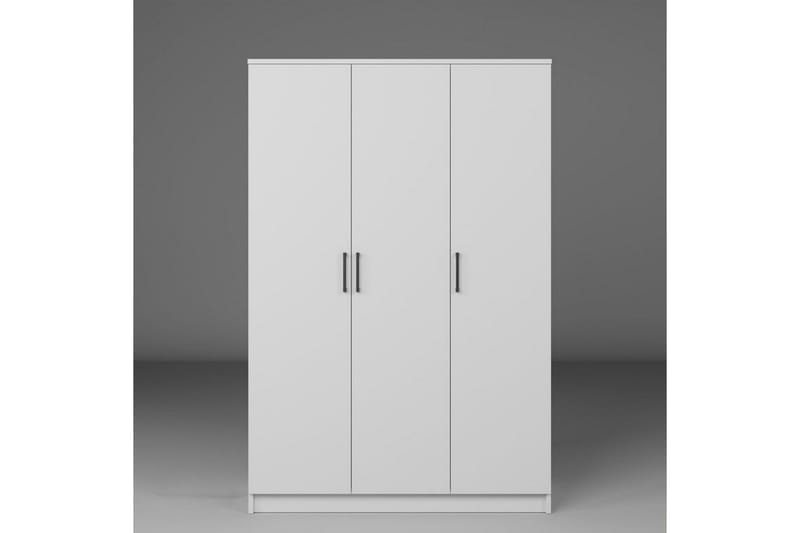 Olera Garderobsskåp 120x180 cm - Vit - Förvaring - Klädförvaring - Garderob & garderobssystem - Klädskåp & fristående garderob