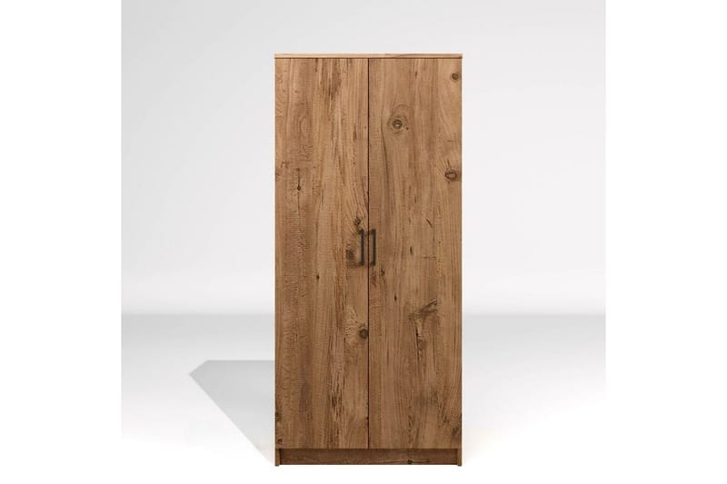Olera Garderobsskåp 80x180 cm - Natur - Förvaring - Klädförvaring - Garderob & garderobssystem - Hörngarderob